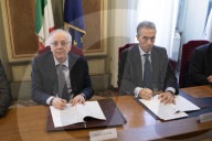 Cerimonia di sottoscrizione del protocollo di legalit&#xe0; per la Linea 2 della Metropolitana Automatica di Torino
Cerimonia di sottoscrizione del protocollo di legalit&#xe0; per la Linea 2 della Metropolitana Automatica di Torino