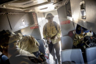 Firefighters battle Los Angeles area wildfires