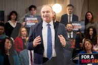 Sir Ed Davey MP Leader of the Liberal Democrats Party speech, London, UK.