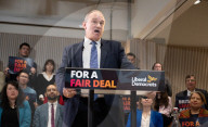 Sir Ed Davey MP Leader of the Liberal Democrats Party speech, London, UK.