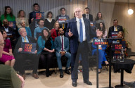 Sir Ed Davey MP Leader of the Liberal Democrats Party speech, London, UK.