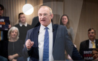 Sir Ed Davey MP Leader of the Liberal Democrats Party speech, London, UK.
