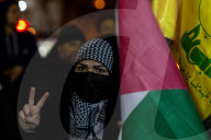 Iranians celebrate Gaza ceasefire
