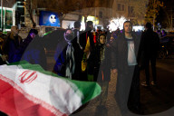 Iranians celebrate Gaza ceasefire