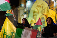 Iranians celebrate Gaza ceasefire