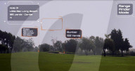 AI-powered  augmented reality golf coach