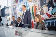 Conferenza stampa congiunta della Giunta regionale e del consiglio di presidenza di Confindustria Piemonte
