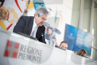 Conferenza stampa congiunta della Giunta regionale e del consiglio di presidenza di Confindustria Piemonte