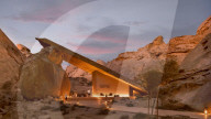 Luxury desert resort ready for guests