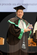 Brescia - Laurea Magistrale Honoris Causa in Ingegneria al prof. Jeffrey Scott Hangst