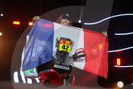 Cérémonie d'arrivée du Dakar 2025 à Subaytah (Arabie Saoudite)