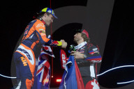 Cérémonie d'arrivée du Dakar 2025 à Subaytah (Arabie Saoudite)