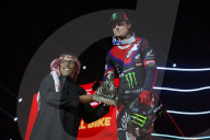 Cérémonie d'arrivée du Dakar 2025 à Subaytah (Arabie Saoudite)