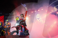Cérémonie d'arrivée du Dakar 2025 à Subaytah (Arabie Saoudite)