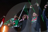 Cérémonie d'arrivée du Dakar 2025 à Subaytah (Arabie Saoudite)