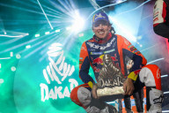 Cérémonie d'arrivée du Dakar 2025 à Subaytah (Arabie Saoudite)