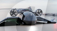 Drone cargo survolant les océans