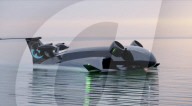 Drone cargo survolant les océans