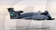 Drone cargo survolant les océans