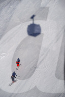 Illustration de la station de ski de l'Alpe d'Huez