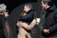 Un grand rassemblement appelant à la libération des otages israéliens est organisé place du Trocadéro à Paris