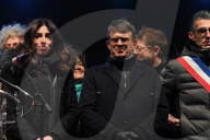 Un grand rassemblement appelant à la libération des otages israéliens est organisé place du Trocadéro à Paris