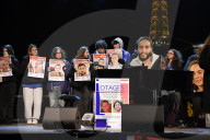 Un grand rassemblement appelant à la libération des otages israéliens est organisé place du Trocadéro à Paris