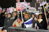 Un grand rassemblement appelant à la libération des otages israéliens est organisé place du Trocadéro à Paris