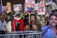 Un grand rassemblement appelant à la libération des otages israéliens est organisé place du Trocadéro à Paris