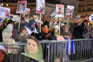 Un grand rassemblement appelant à la libération des otages israéliens est organisé place du Trocadéro à Paris