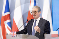 Prime minister Keir Starmer visits Poland