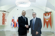 Prime minister Keir Starmer visits Poland