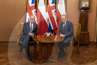 Prime minister Keir Starmer visits Poland