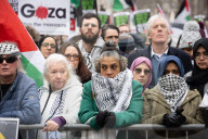 Pro Palestinian rally in Whitehall, London, UK.