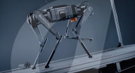 Robot dog can do 100 metres in 10 seconds