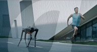 Robot dog can do 100 metres in 10 seconds