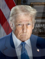 Official 2025 Trump portrait