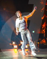 Joshua Bassett performing in London at the Forum Kentish Town, on 19 January 2025.