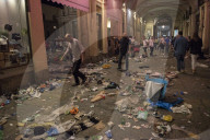 Champions League, panico a Torino in piazza San Carlo: tifosi della Juve in fuga