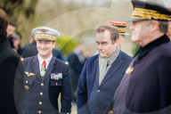 Le président de la République française Emmanuel Macron présente ses voeux aux forces armées à Cesson-Sévigné, au Commandement de l’Appui Terrestre Numérique et Cyber