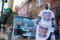 Trump memorabilia for sale on inauguration day
