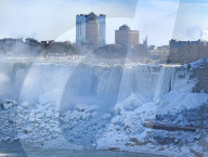 Niagara Falls freeze in Artic Blast