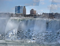 Niagara Falls freeze in Artic Blast