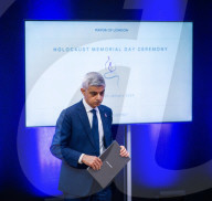 Holocaust Memorial Day ceremony at City Hall, London, UK.