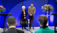 Holocaust Memorial Day ceremony at City Hall, London, UK.