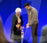 Holocaust Memorial Day ceremony at City Hall, London, UK.