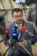 Eurogroup Ministers Discuss Economic Priorities and Digital Innovations in Brussels, Belgium