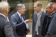 Eurogroup Ministers Discuss Economic Priorities and Digital Innovations in Brussels, Belgium