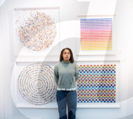 London Art Fair 2025 at Design Centre Islington, London, UK.