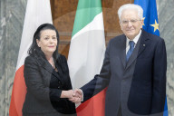 Sergio Mattarella riceve Presidente della Repubblica di Malta, Myriam Spiteri Debono
